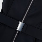 slope siren women's ski suit - black, black ski suit, black snowsuit, women's ski suit, black ski suit, cordova ski suit, halfdays ski suit, perfect moment ski suit, women snow suit, snowsuit