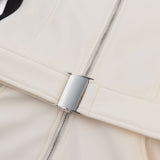 women's ski suit, white ski suit, cordova ski suit, halfdays ski suit, perfect moment ski suit, women snow suit, snowsuit